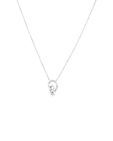 Mini Knots Necklace in Sterling Silver Mini Knots Necklace in Sterling Silver