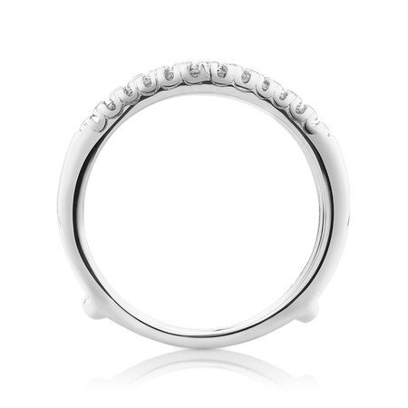 Evermore Ring Enhancer with 0.50 Carat TW of Diamonds in 14ct White Gold Evermore Ring Enhancer with 0.50 Carat TW of Diamonds in 14ct White Gold
