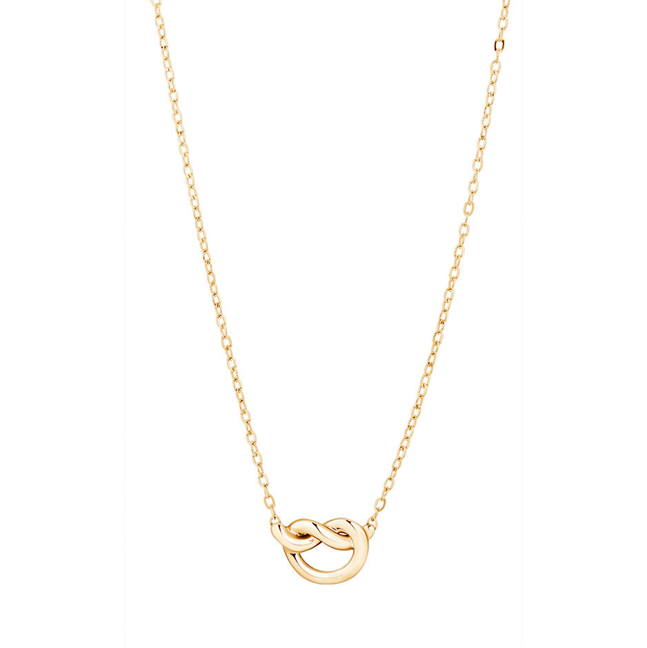 Knot Necklace in 10ct Yellow Gold