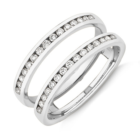 Evermore Enhancer Ring with 0.40 Carat TW Diamonds in 14kt Yellow Gold Evermore Enhancer Ring with 0.40 Carat TW Diamonds in 14kt Yellow Gold