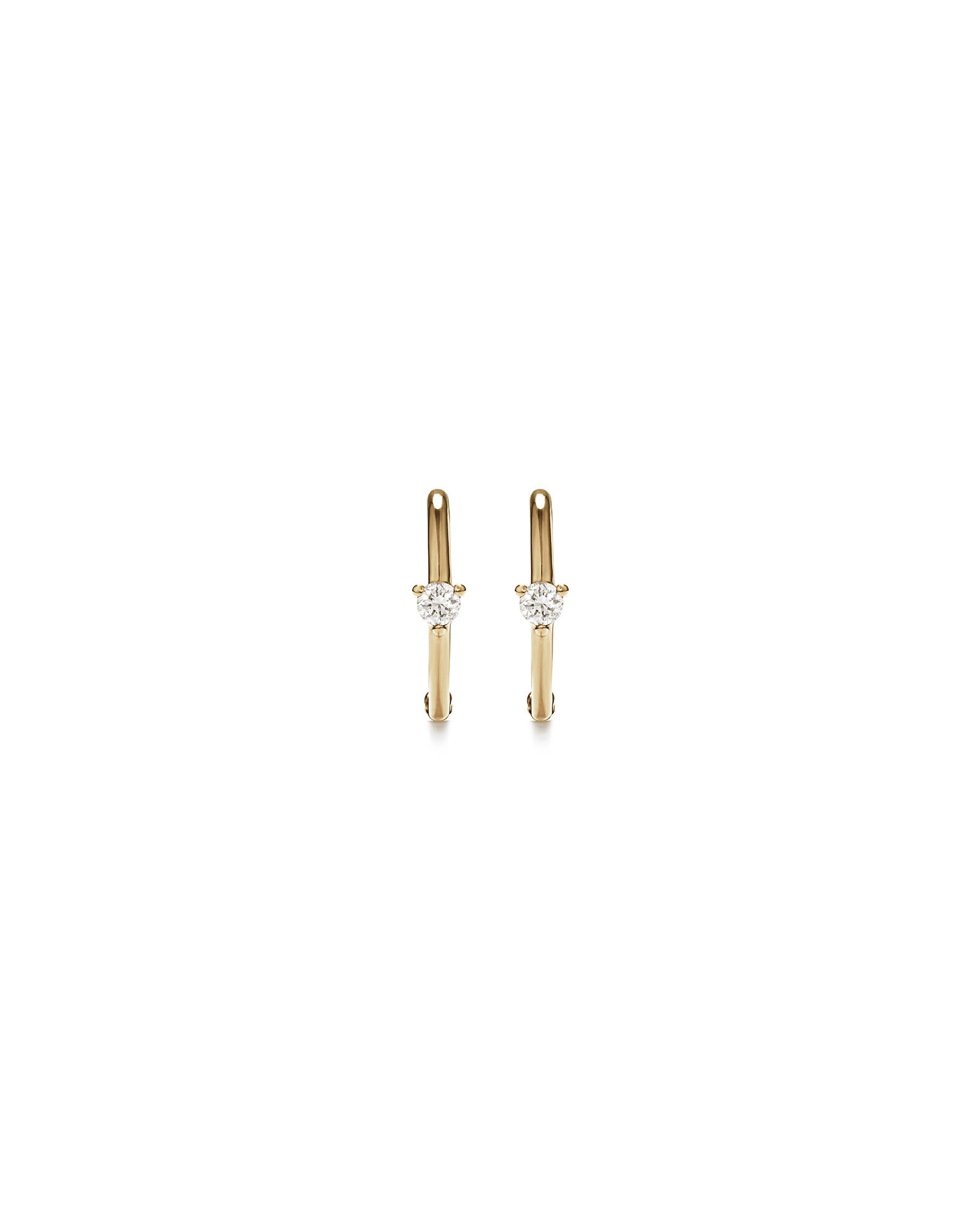 Diamond hot sale sleeper earrings