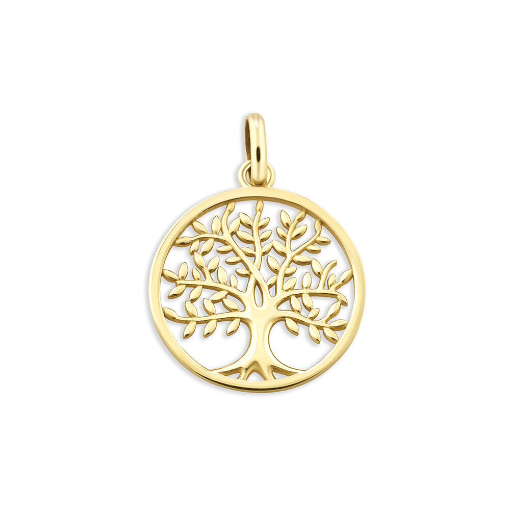 Tree of Life Pendant in 10kt Yellow Gold
