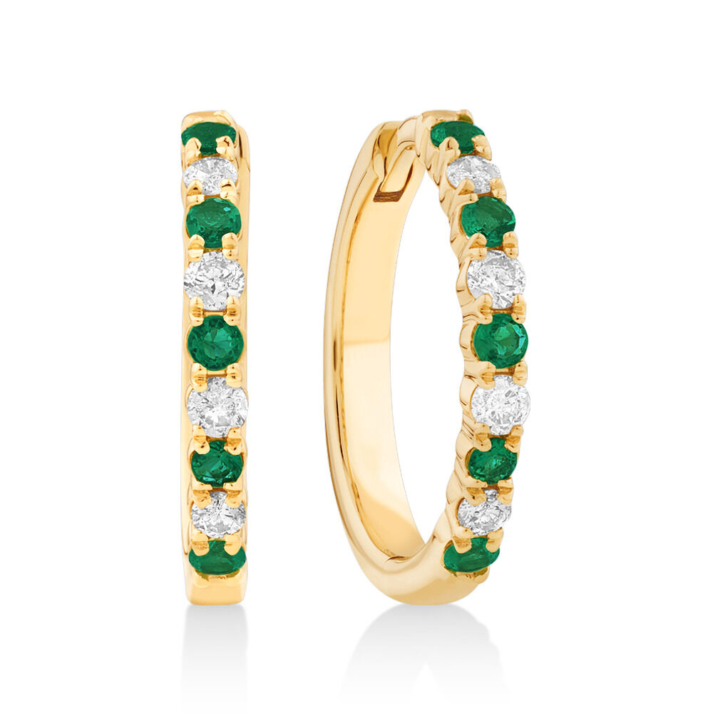 Emerald earrings michael hill new arrivals