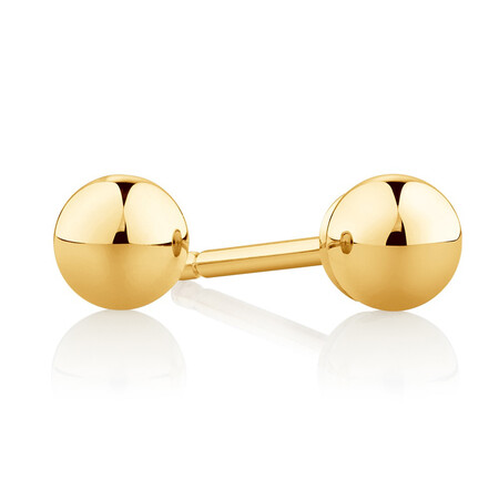 2mm Ball Stud Earrings in 10kt Yellow Gold 2mm Ball Stud Earrings in 10kt Yellow Gold