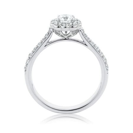 Southern Star Engagement Ring with 3/4 Carat TW of Diamonds in 14ct White Gold Southern Star Engagement Ring with 3/4 Carat TW of Diamonds in 14ct White Gold