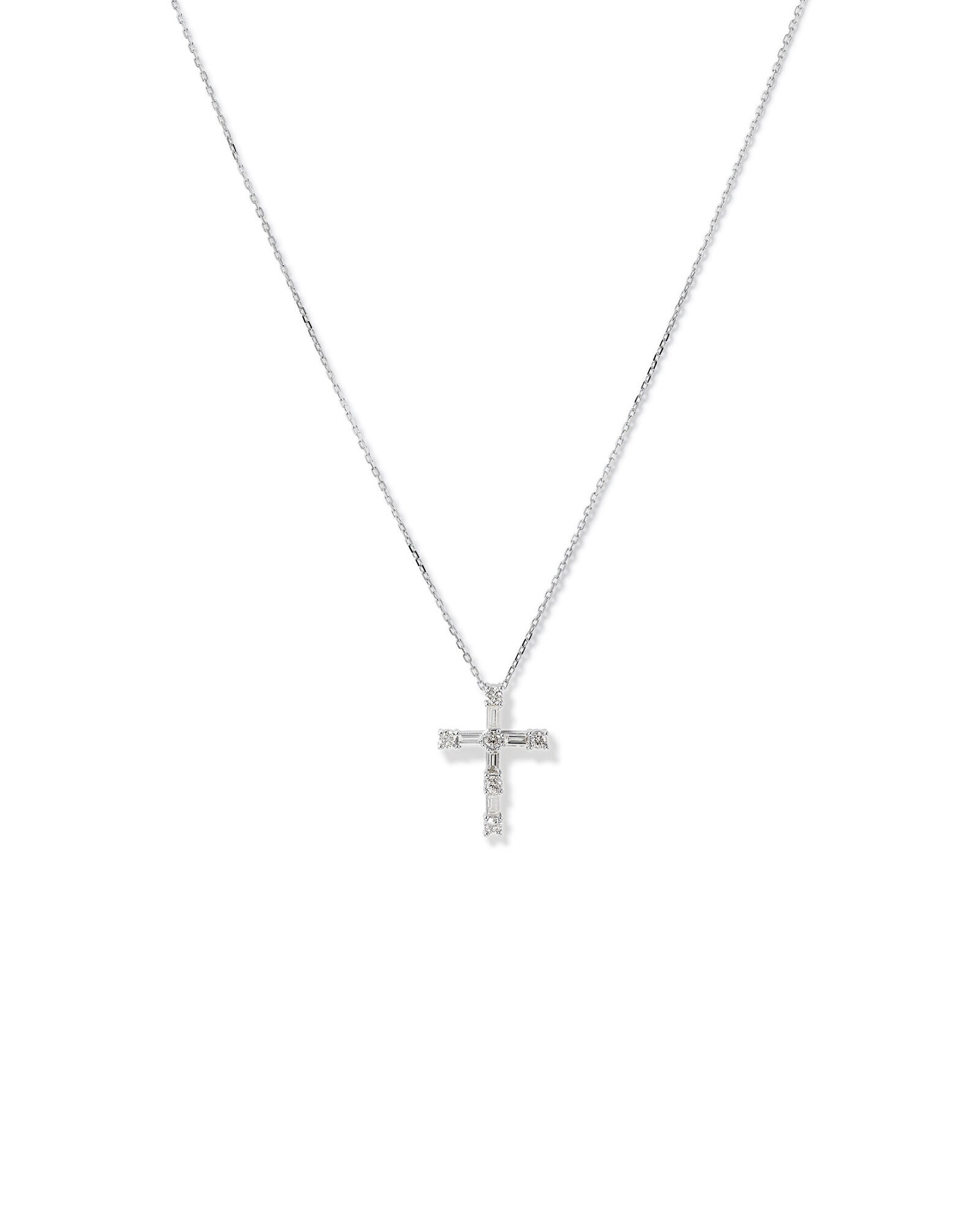 10 karat white discount gold necklace