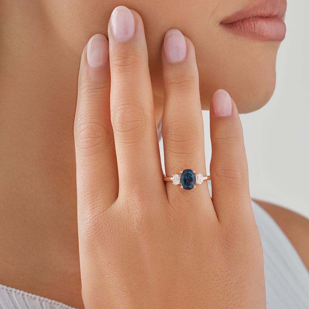 Michael hill hotsell blue sapphire ring