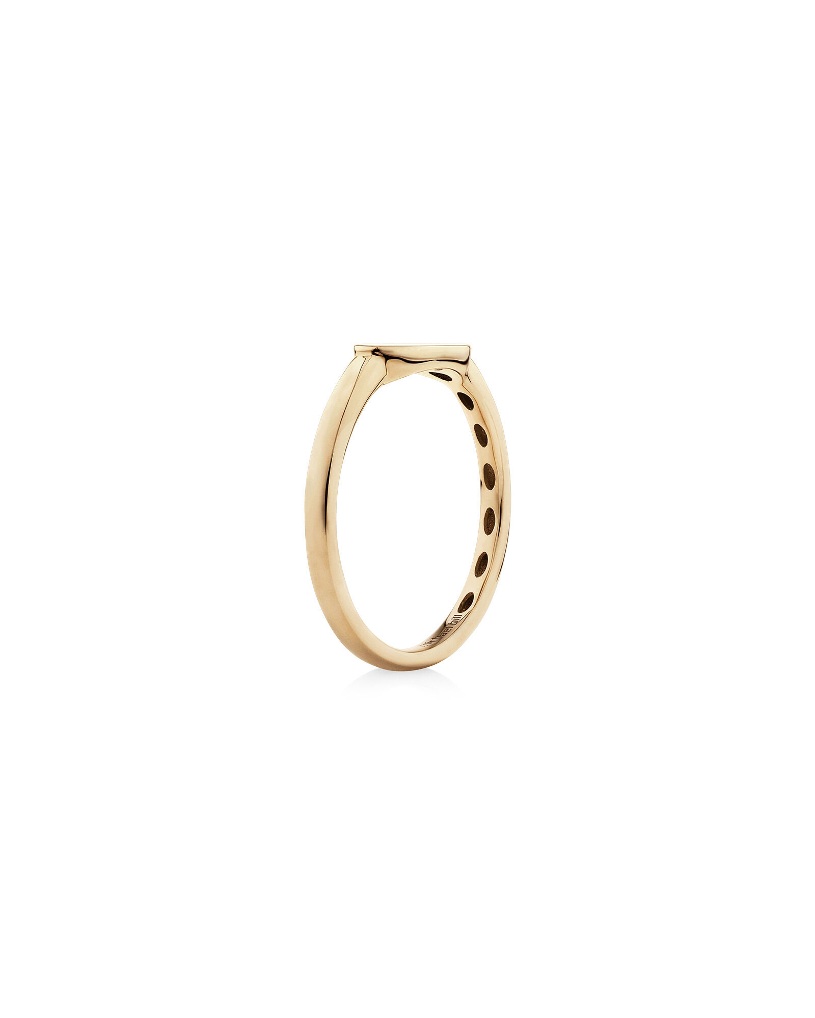 Michael hill sales signet ring