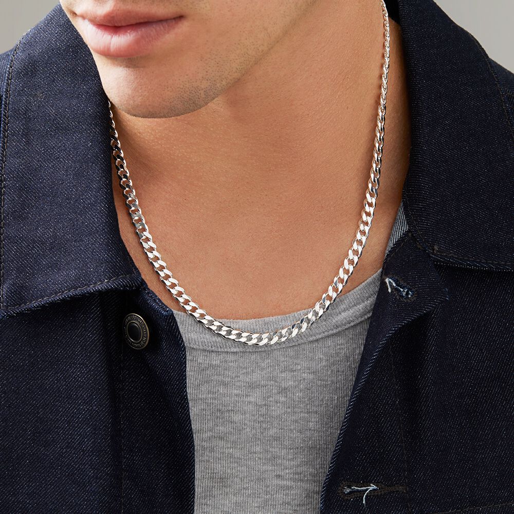 Michael hill clearance mens silver chains