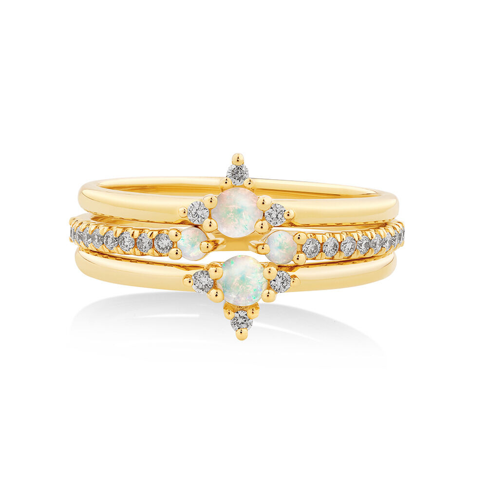 Opal ring michael sale hill