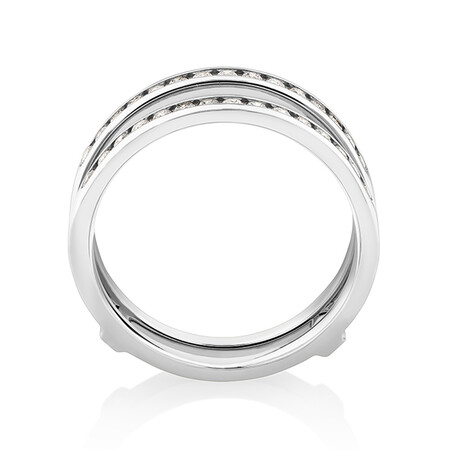 Evermore Enhancer Ring with 0.40 Carat TW Diamonds in 14kt Yellow Gold Evermore Enhancer Ring with 0.40 Carat TW Diamonds in 14kt Yellow Gold