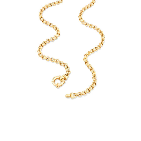 50cm (20") 5mm-5.5mm Width Hollow Belcher Chain in 10kt Yellow Gold 50cm (20") 5mm-5.5mm Width Hollow Belcher Chain in 10kt Yellow Gold
