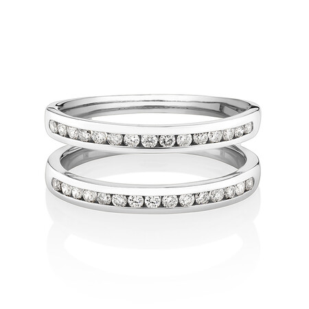 Evermore Enhancer Ring with 0.40 Carat TW Diamonds in 14kt Yellow Gold Evermore Enhancer Ring with 0.40 Carat TW Diamonds in 14kt Yellow Gold