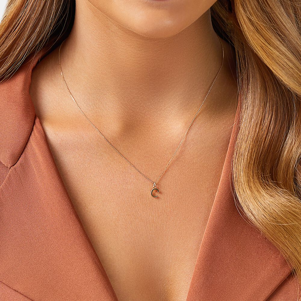 C sales initial pendant