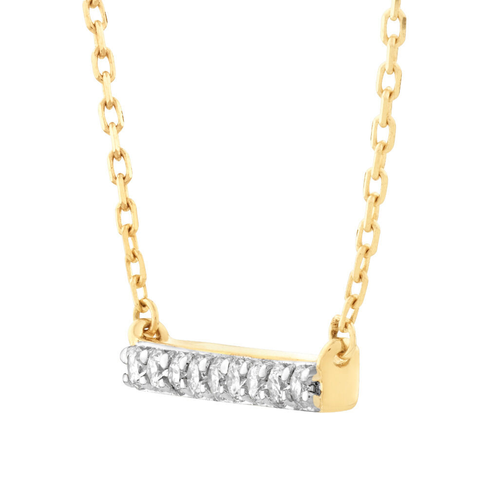 Michael hill gold bar necklace shop