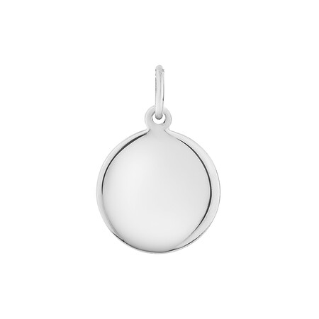 Circle Pendant in Sterling Silver Circle Pendant in Sterling Silver