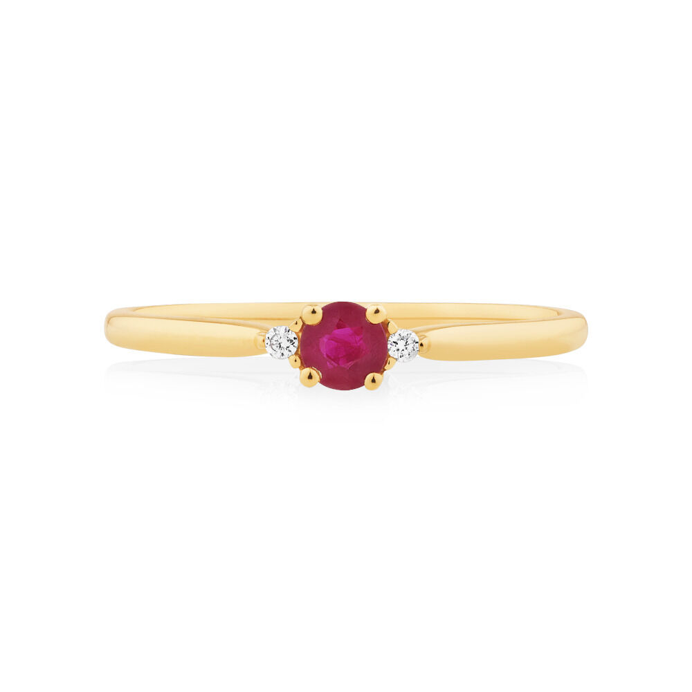 Michael hill garnet ring store