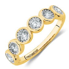 Ring with 1/2 Carat TW of Diamonds in 10kt Yellow Gold