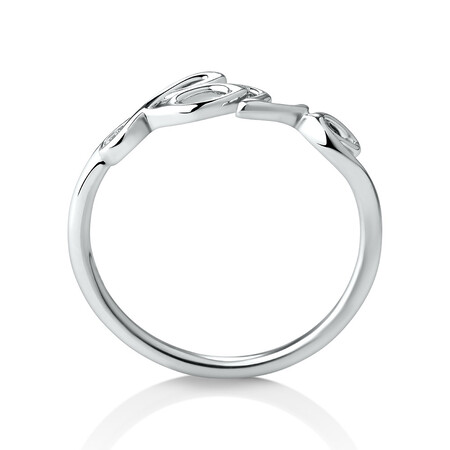 Love Ring in Sterling Silver Love Ring in Sterling Silver