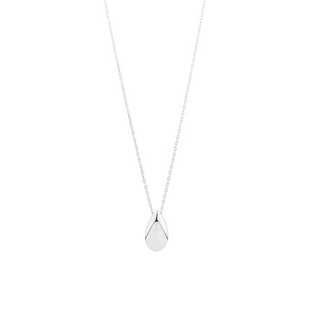 Teardrop Pendant in Sterling Silver Teardrop Pendant in Sterling Silver