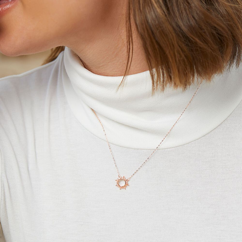 Michael Hill Rose Gold Necklace New 