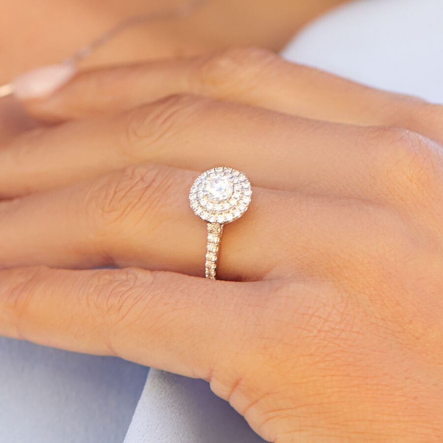 Sir Michael Hill Designer GrandArpeggio Engagement Ring with 1 1/5