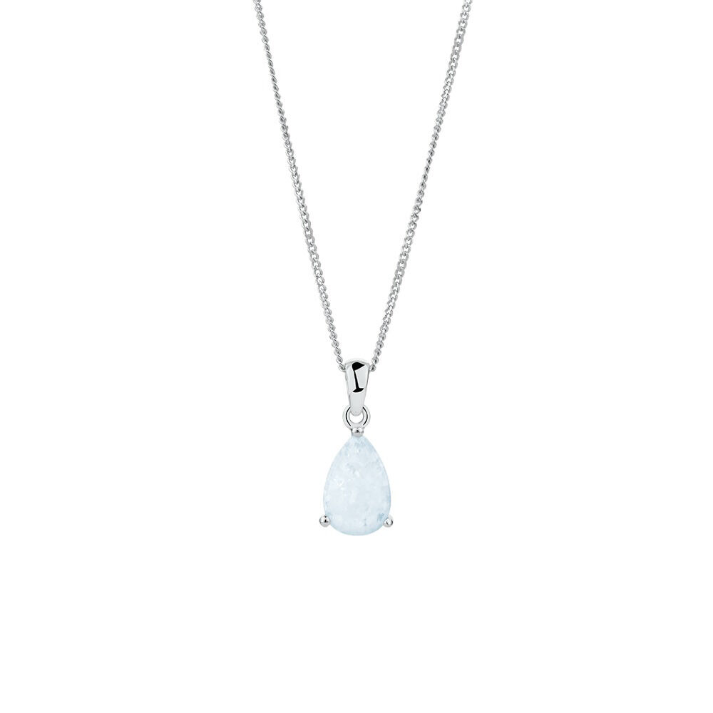 Laboratory Created Opal in Sterling Silver