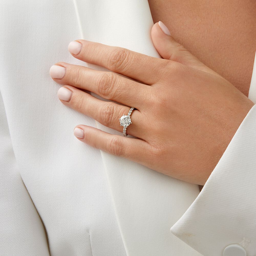 Sir Michael Hill Designer Engagement Ring with 1.97 Carat TW of