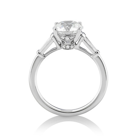 Sir Michael Hill Designer Three Stone Engagement Ring with 2.34 Carat TW Diamonds in 18ct White Gold Sir Michael Hill Designer Three Stone Engagement Ring with 2.34 Carat TW Diamonds in 18ct White Gold