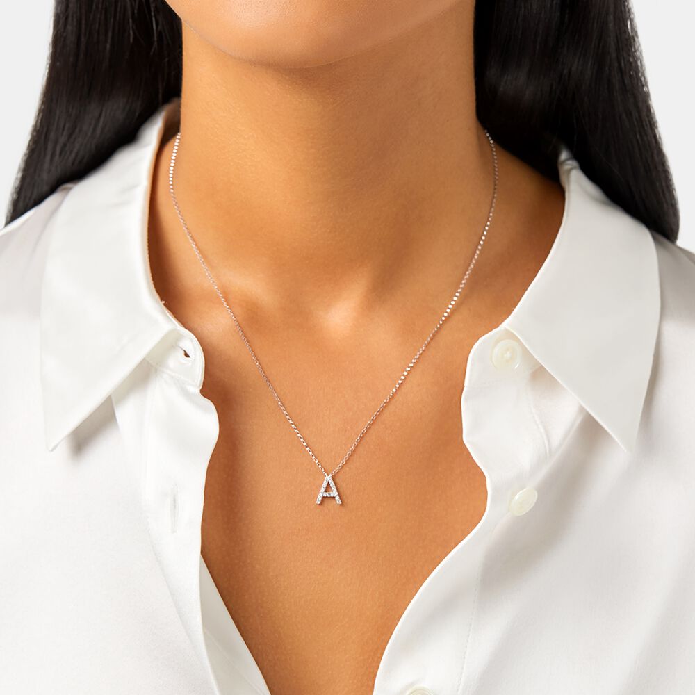 Michael hill letter discount necklace