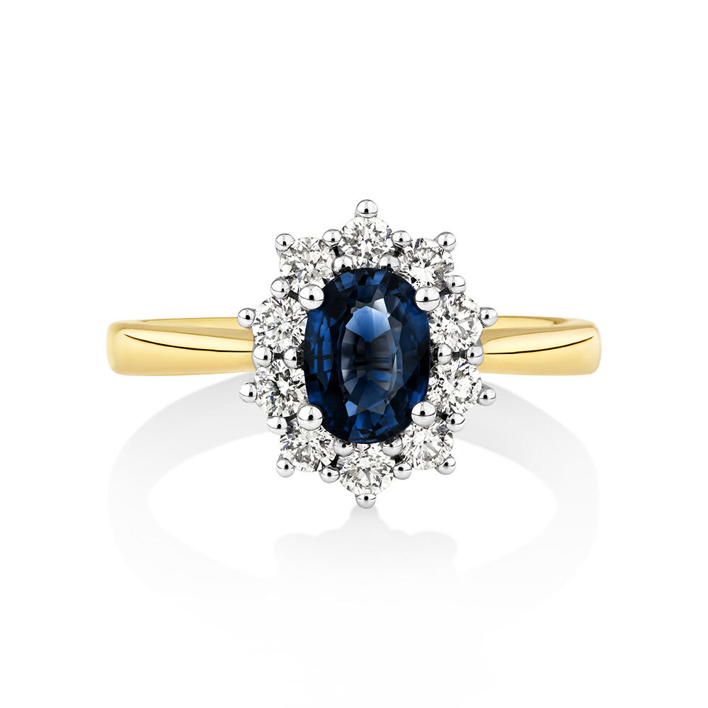 Michael hill sapphire diamond ring outlet