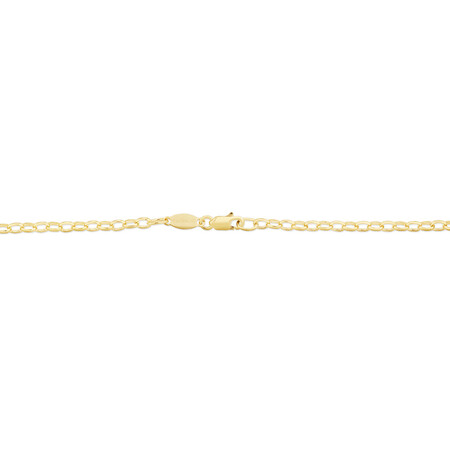 27cm (11") Belcher Anklet in 10kt Yellow Gold 27cm (11") Belcher Anklet in 10kt Yellow Gold