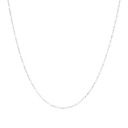 50cm Fancy Chain In Sterling Silver 50cm Fancy Chain In Sterling Silver