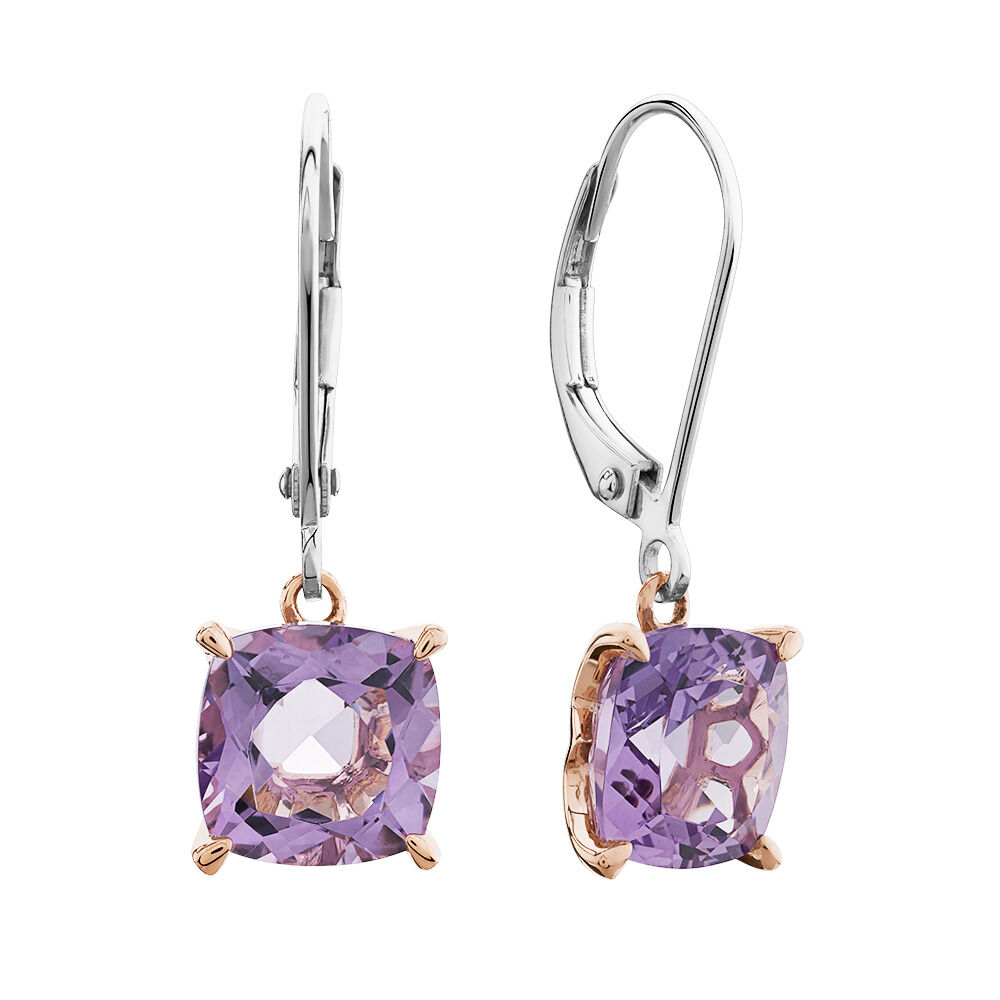 Michael hill amethyst earrings on sale