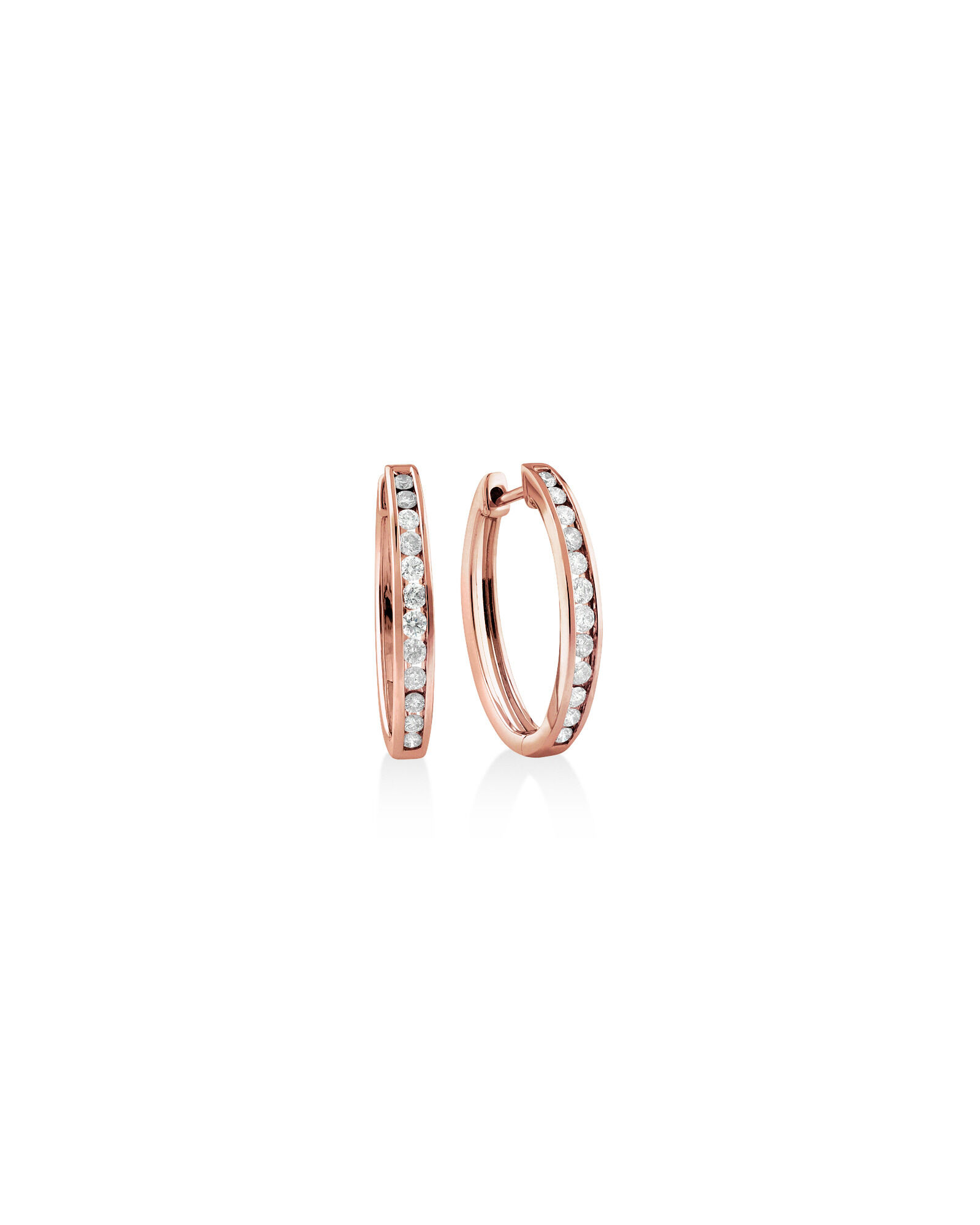 Michael hill rose gold earrings top