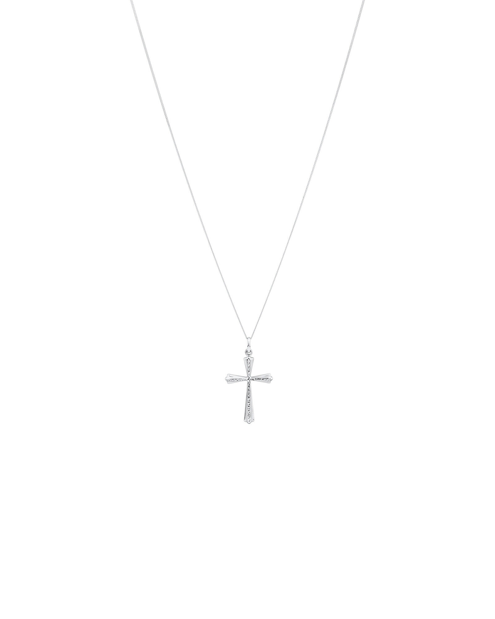Cross Pendant In Sterling Silver