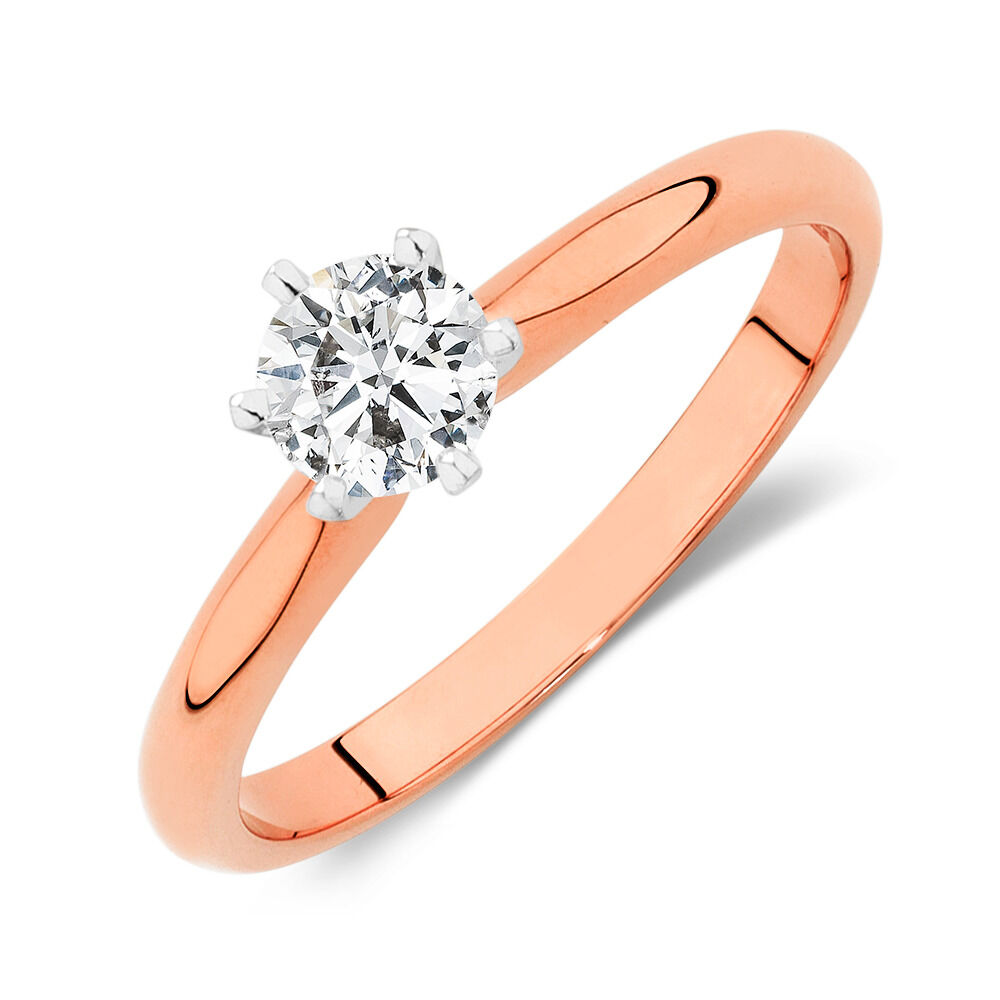 Certified Solitaire Engagement Ring 