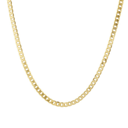 55cm (22") Curb Chain in 10ct Yellow Gold 55cm (22") Curb Chain in 10ct Yellow Gold