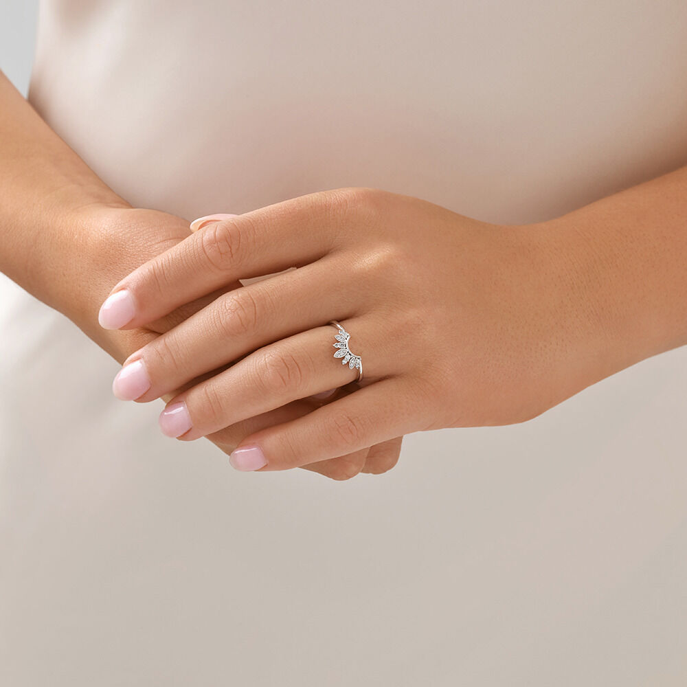 Michael hill white gold wedding band