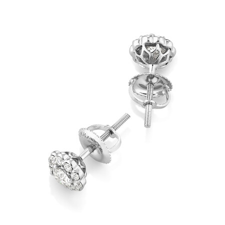 Southern Star Stud Earrings with 1/2 Carat TW of Diamonds in 14kt White Gold Southern Star Stud Earrings with 1/2 Carat TW of Diamonds in 14kt White Gold