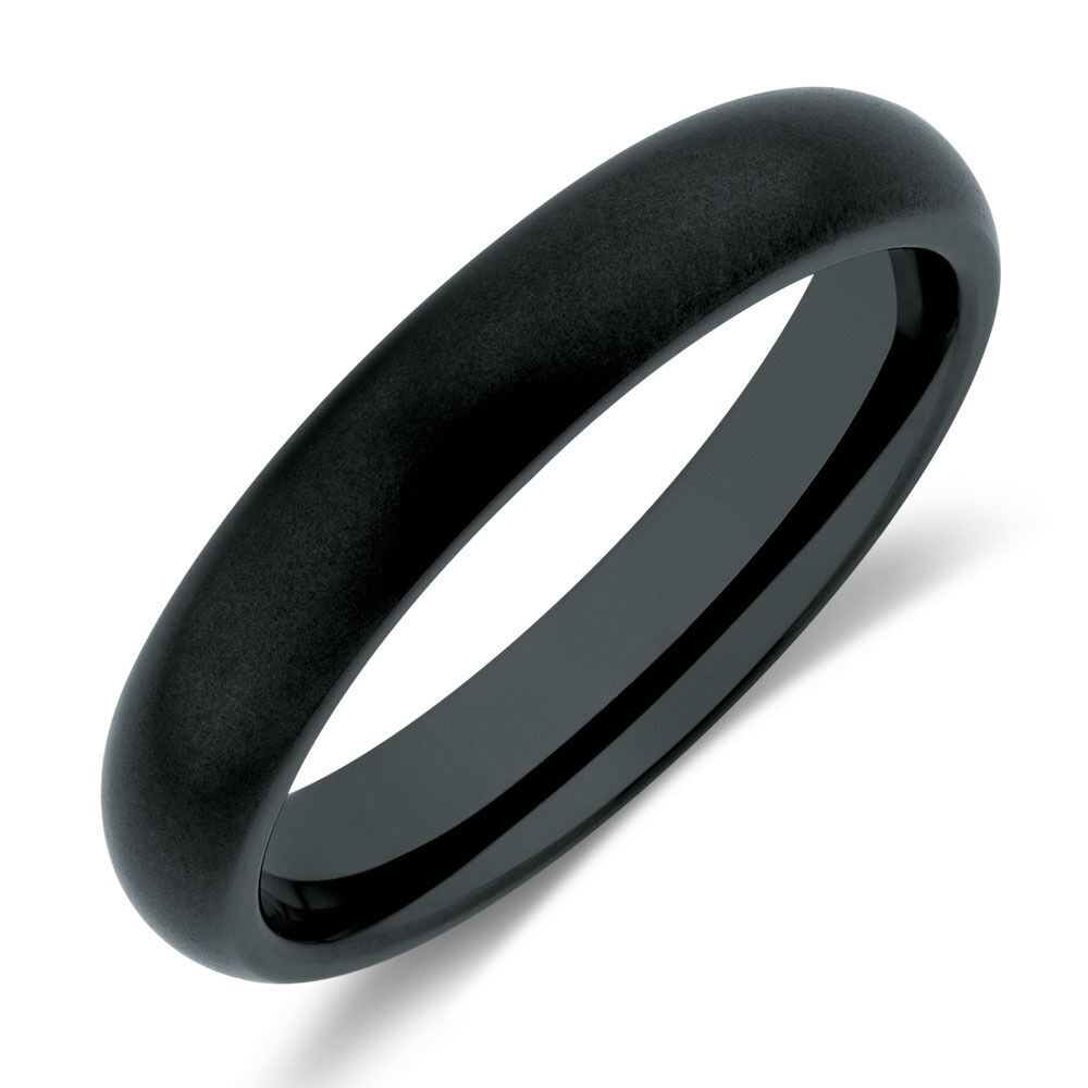Ring in Black Titanium