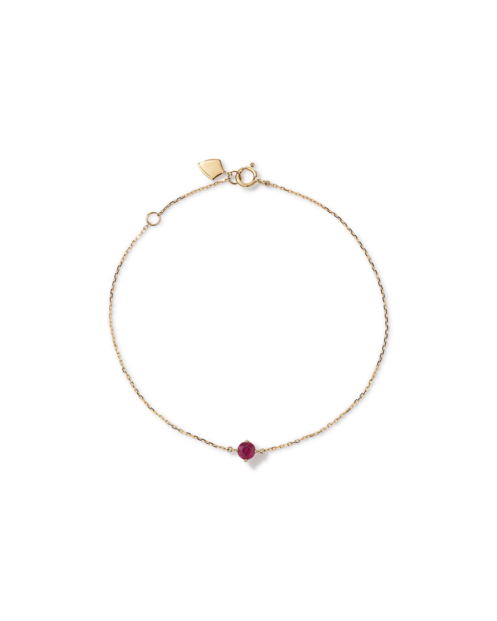 Ruby outlet bracelet gold