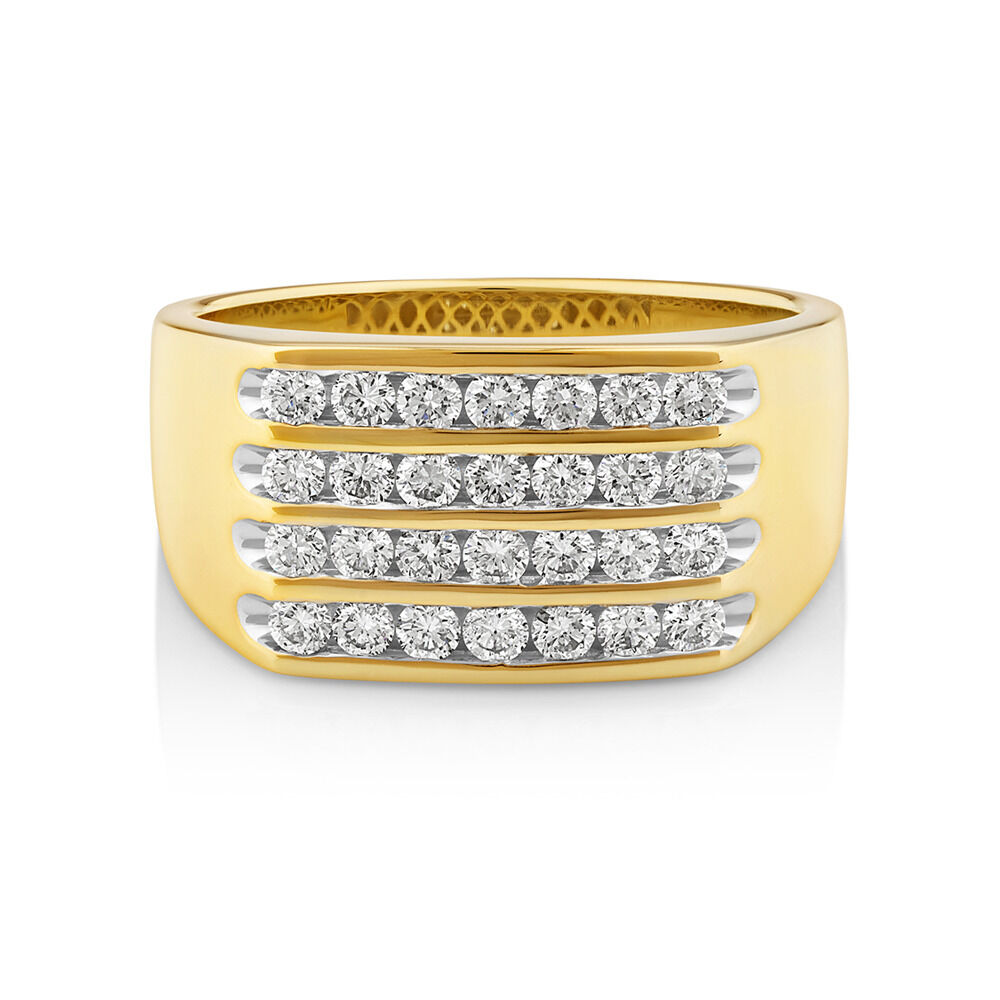 Mens 10kt best sale gold ring