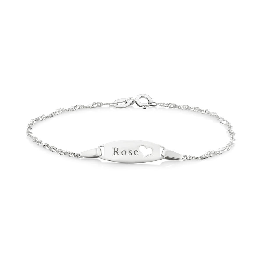 Identity Bracelet in Sterling Silver