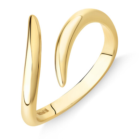 Tapered Open Ring in 10ct Yellow Gold Tapered Open Ring in 10ct Yellow Gold
