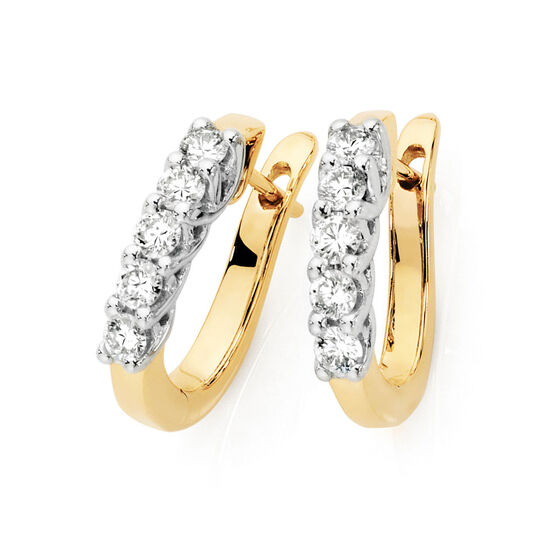 Earrings - Pearl & Diamond Earrings at Michael Hill
