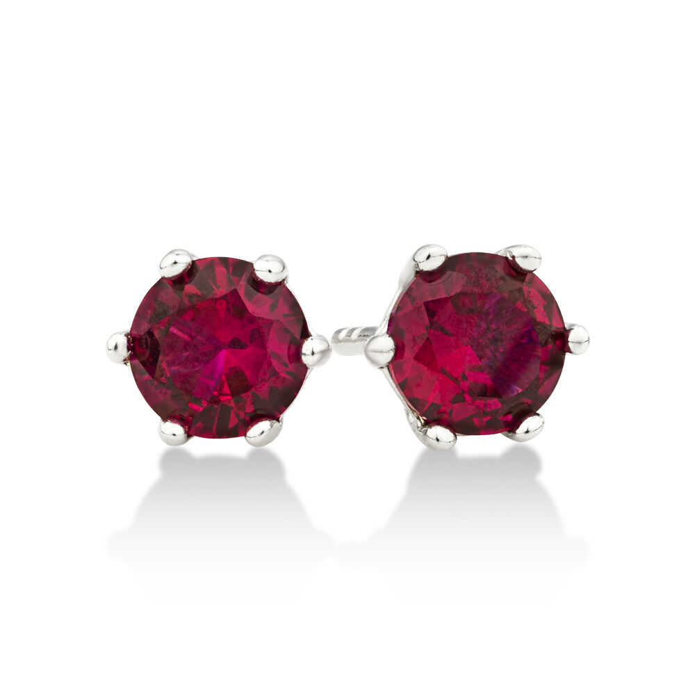 Michael Hill Ruby Earrings 2024 towncentervb