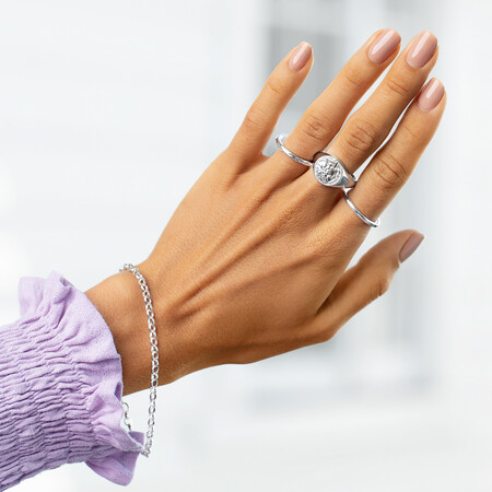 Coin Ring in Sterling Silver Coin Ring in Sterling Silver