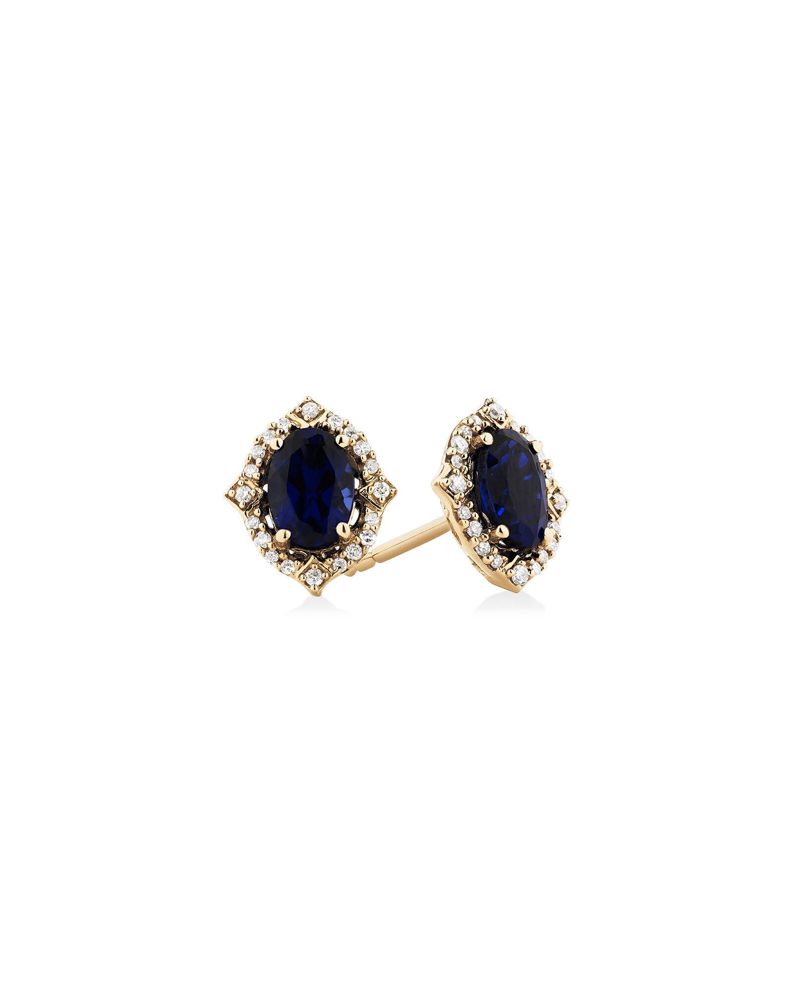 Michael hill top sapphire earrings