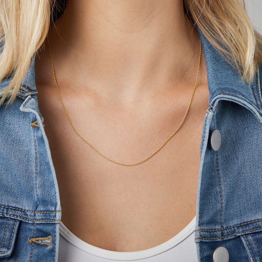 Thin cheap belcher chain